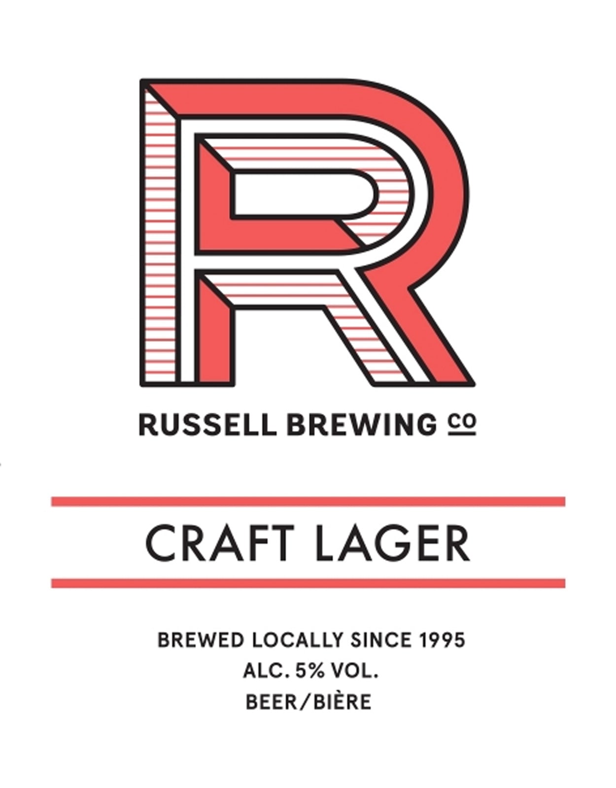 Russell Craft Lager - 30 Litre Keg