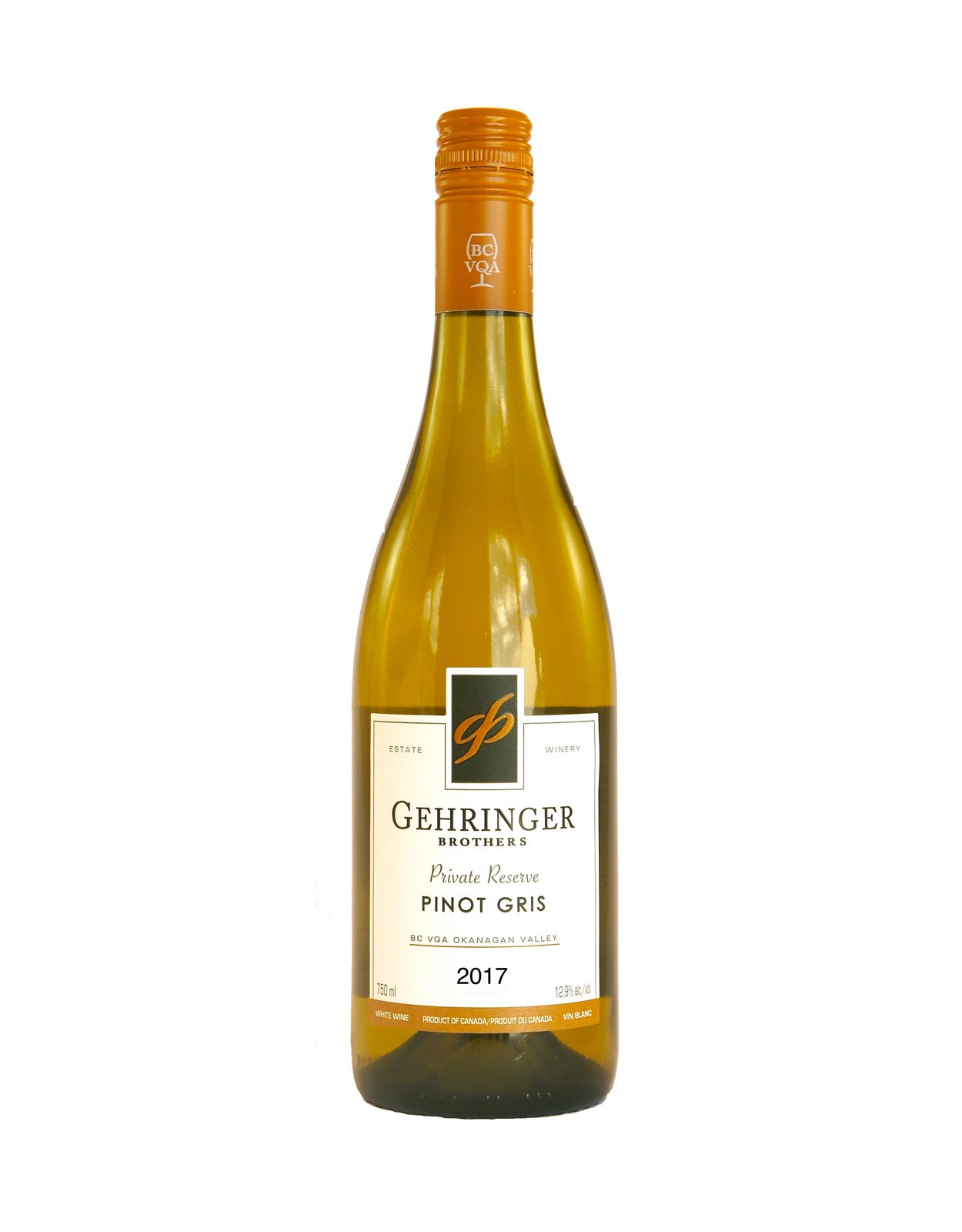 Gehringer Brothers Pinot Gris 2022