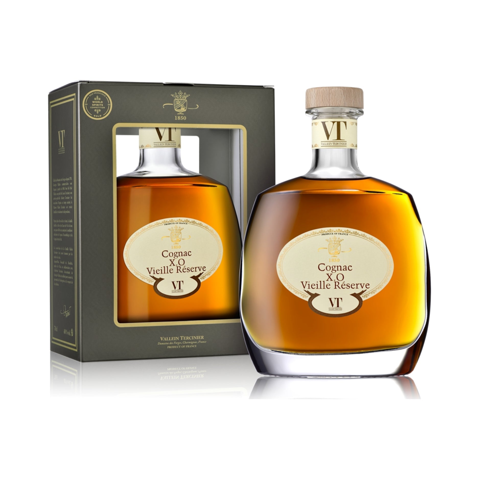 Vallein Tercinier Cognac XO Greg (case of 6)