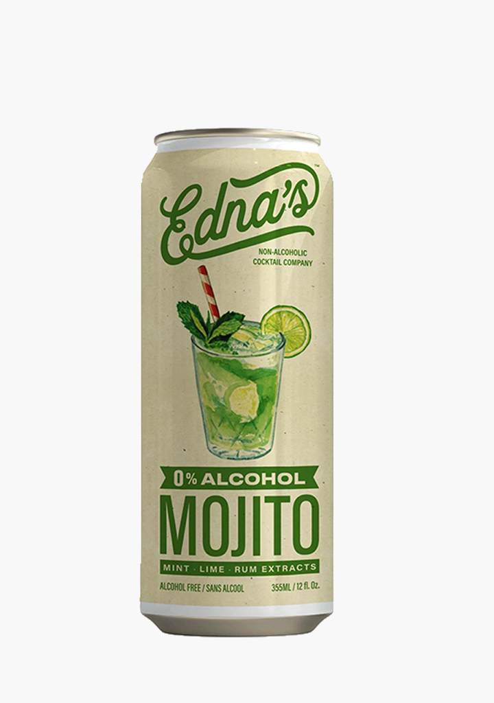 Edna's Non-Alcoholic 'Mojito' - 4 X 355ML