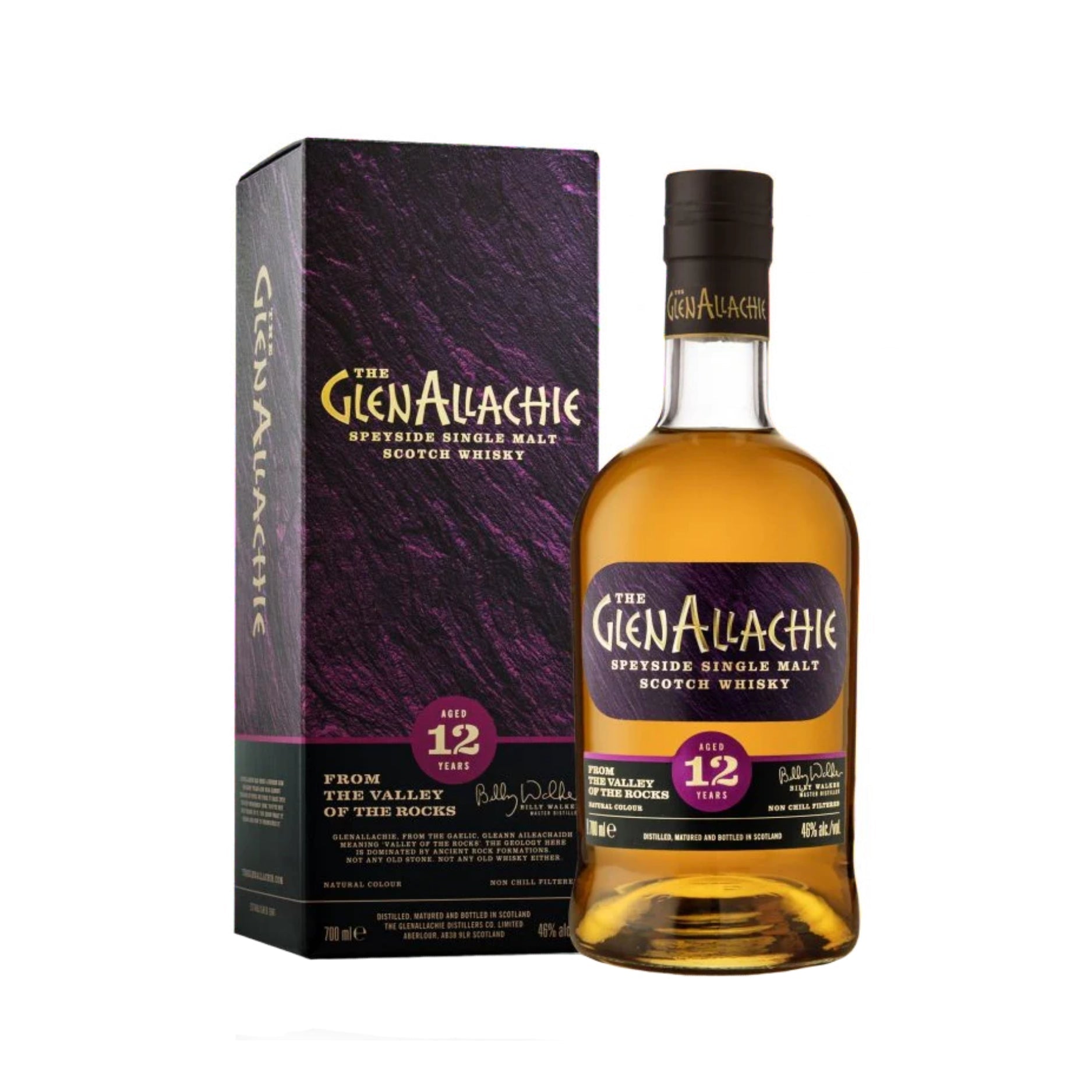 GlenAllachie 12 Year Old Speyside Single Malt Scotch Whisky