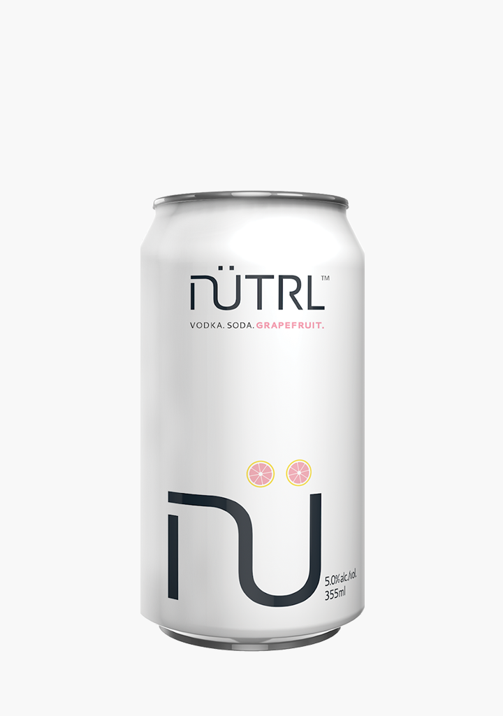 Nutrl Vodka Soda Grapefruit - 6x355ML