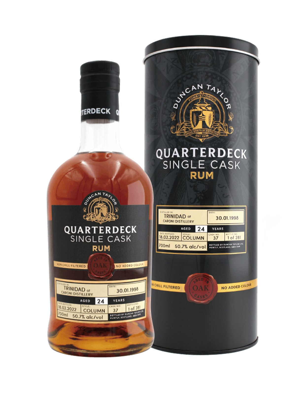 Duncan Taylor Quarterdeck Single Cask Rum