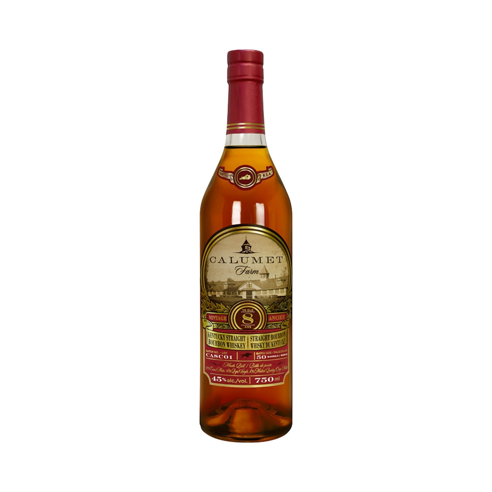 Calumet Farm 8 Year Old Bourbon