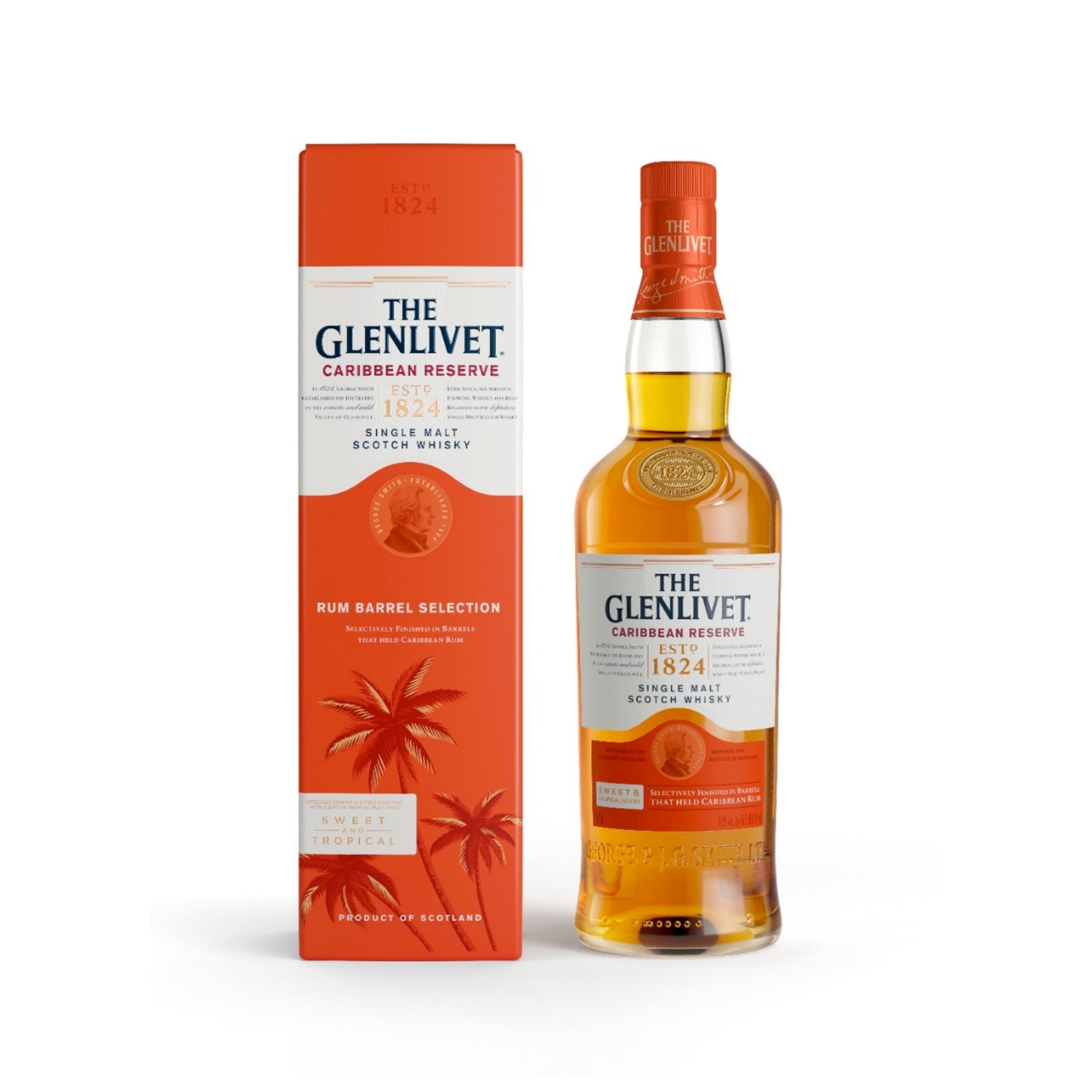 Glenlivet 'Caribbean Reserve' Single Malt Scotch Whisky