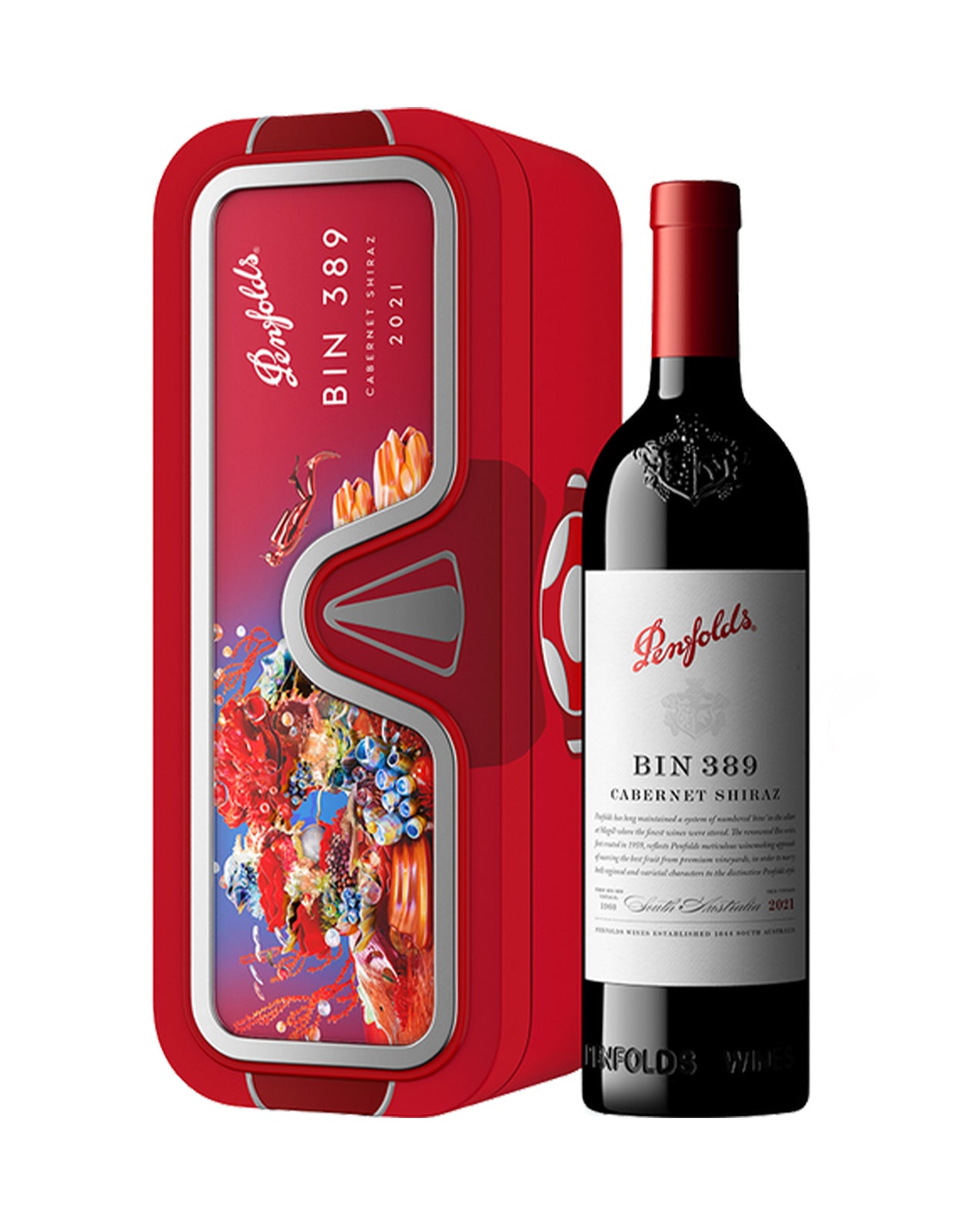 Penfolds Cabernet Sauvignon - Shiraz Bin 389 with Gift Box 2021