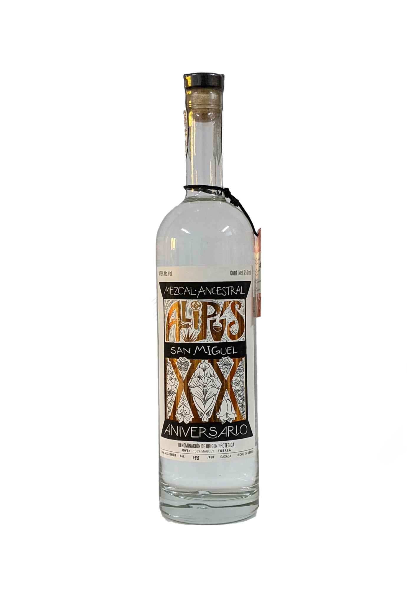 Alipus Mezcal San Miguel XX Aniversario