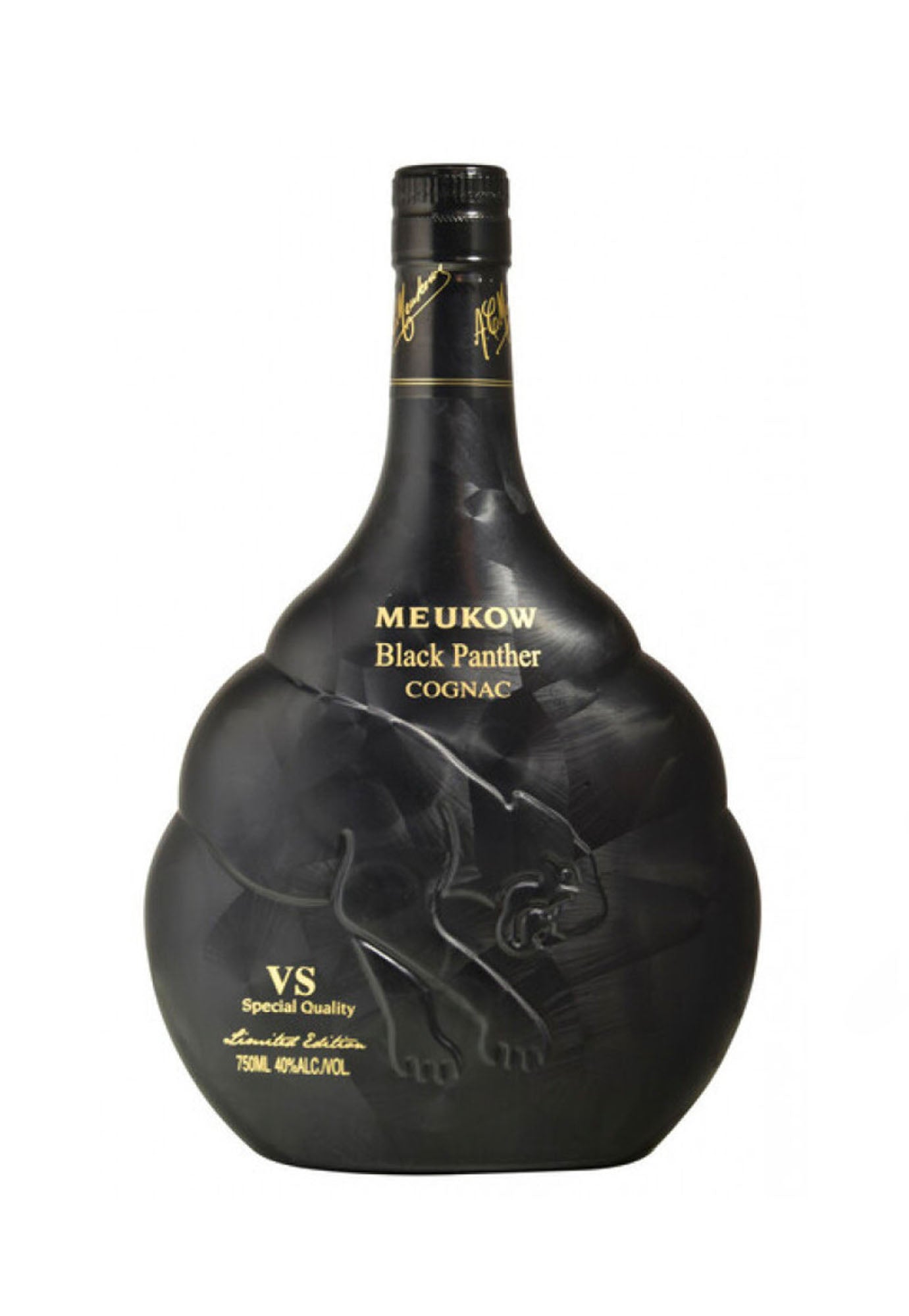 Meukow VS 'Black Panther' Cognac