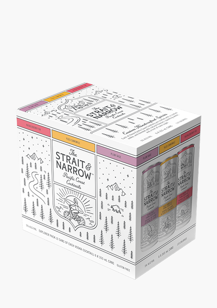 Strait & Narrow 'Explorer' Variety Pack - 6 x 355ML