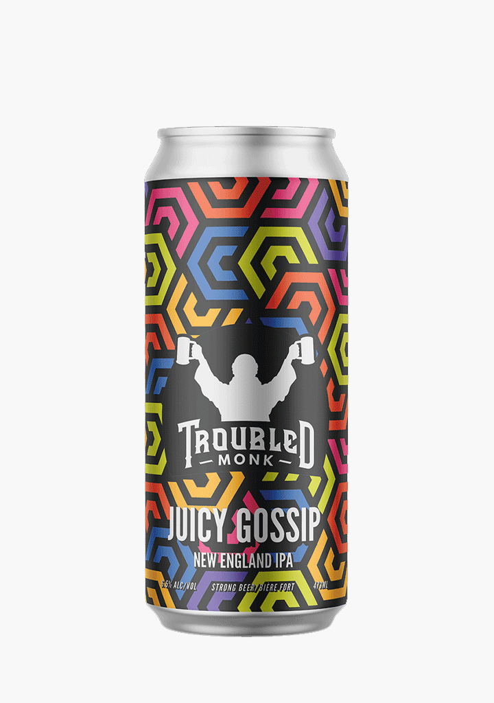 Troubled Monk 'Juicy Gossip' NEIPA - 4 X 473ML