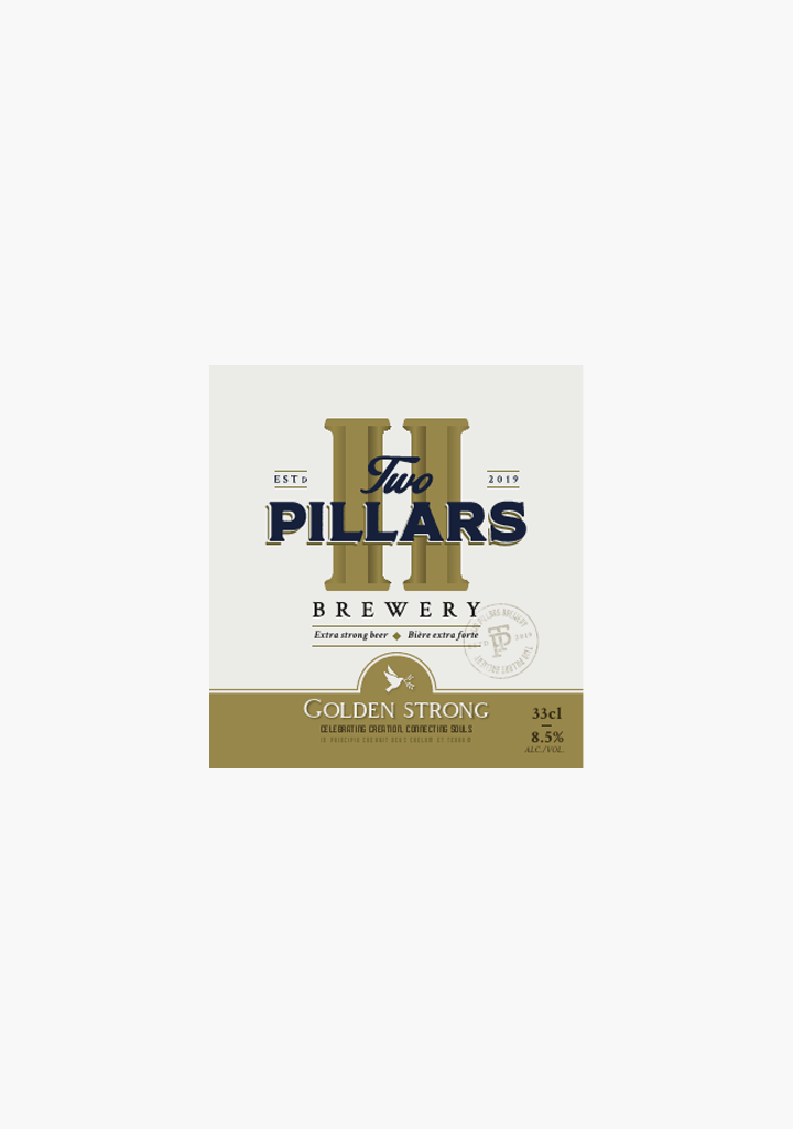 Two Pillars Golden Strong - 4x355ML