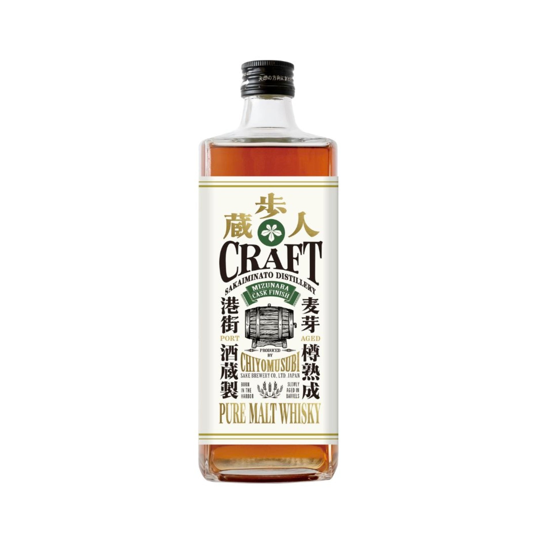 Chiyomusubi Pure Malt Whisky Mizunara
