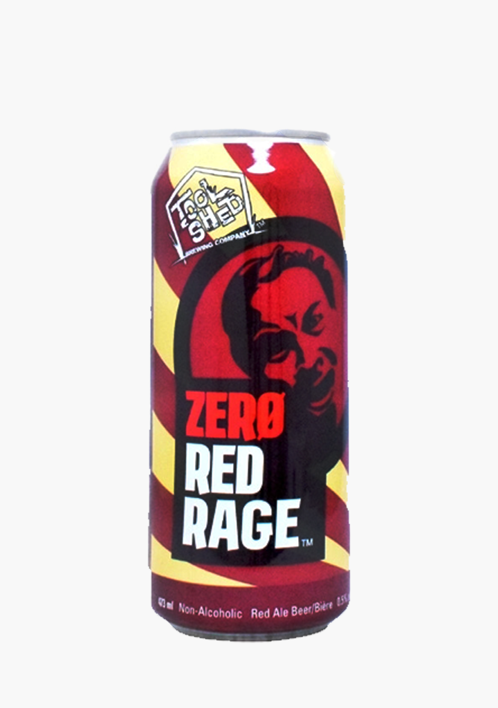 Tool Shed Zero Red Rage 473 ml (Non Alcoholic) - 24 Cans