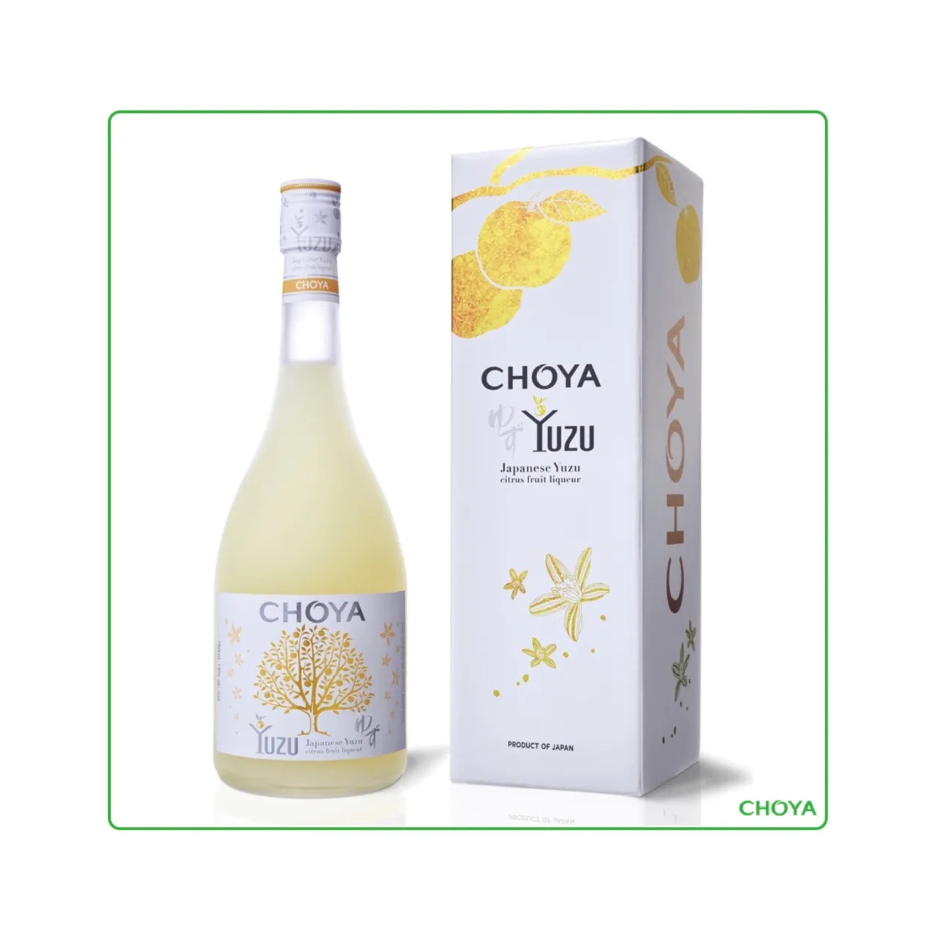 Choya Yuzu Liqueur