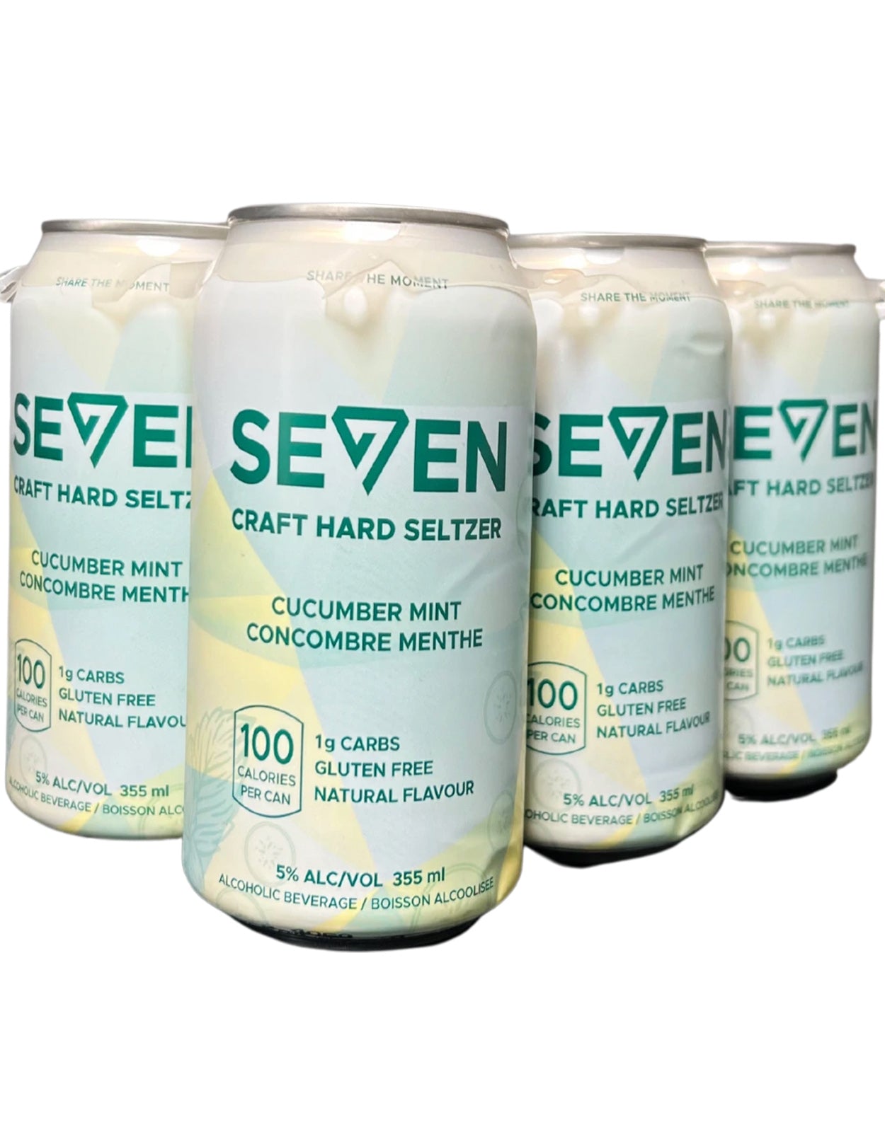 Alley Kat Seven Cucumber Mint Seltzer 355 ml - 24 Cans