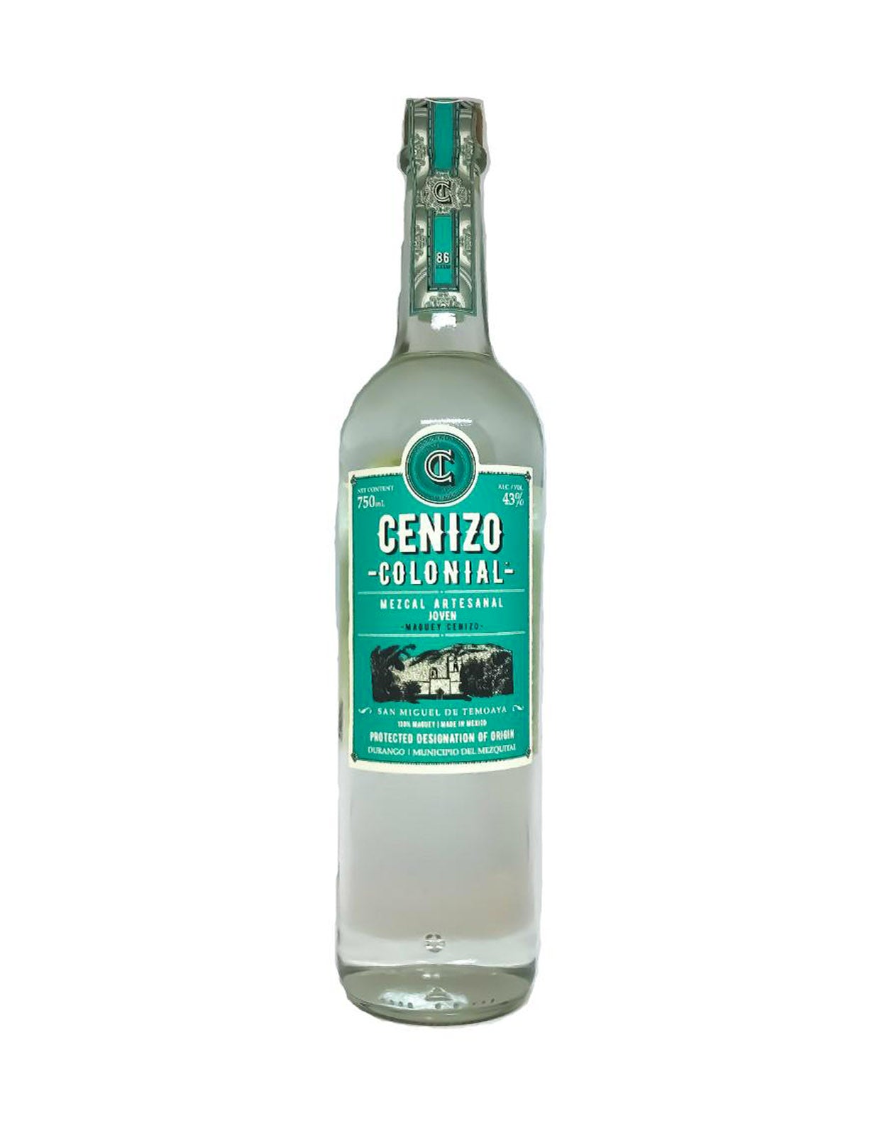 Cenizo Colonial San Miguel de Temoaya Mezcal