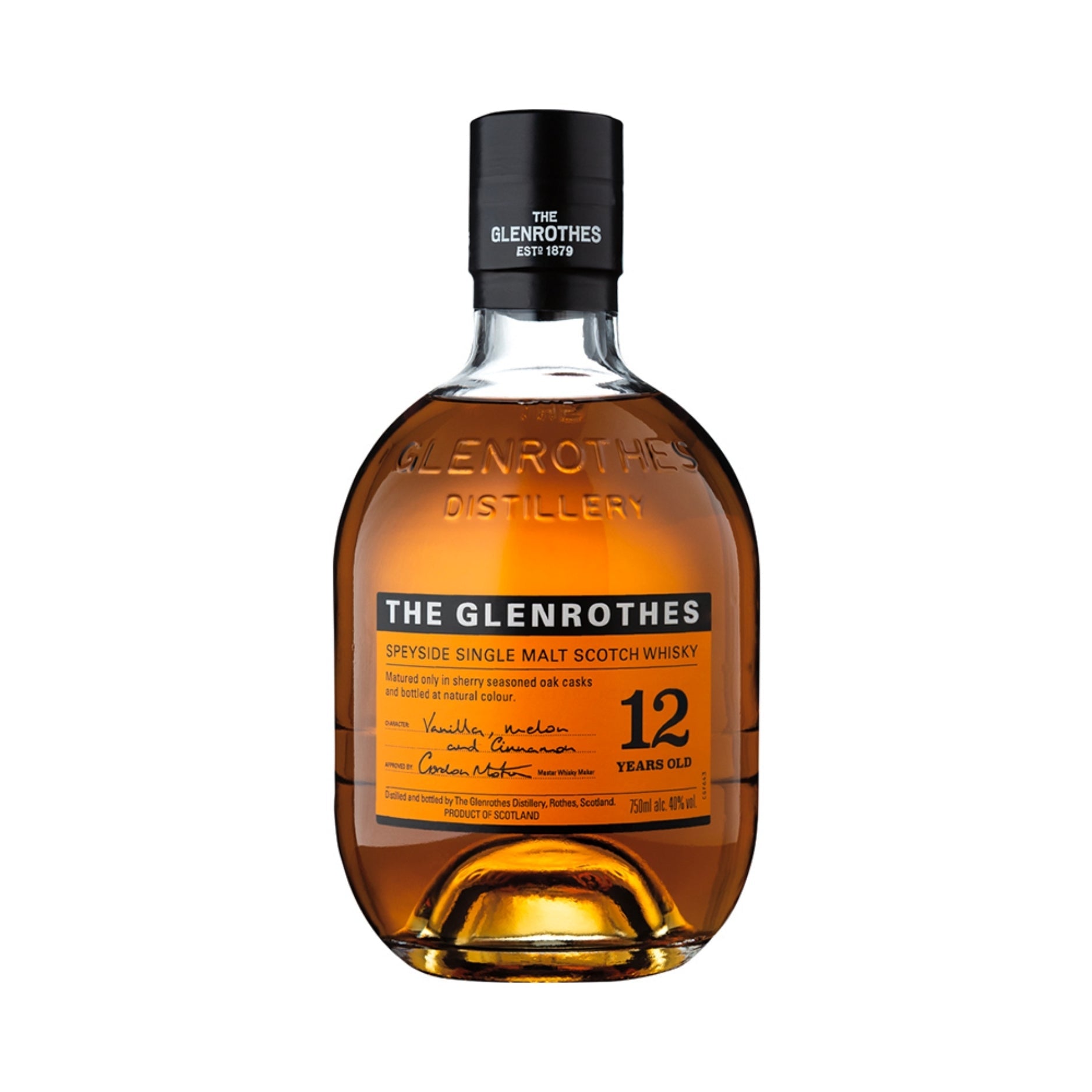 Glenrothes 12 Year Old Speyside Single Malt Scotch Whisky
