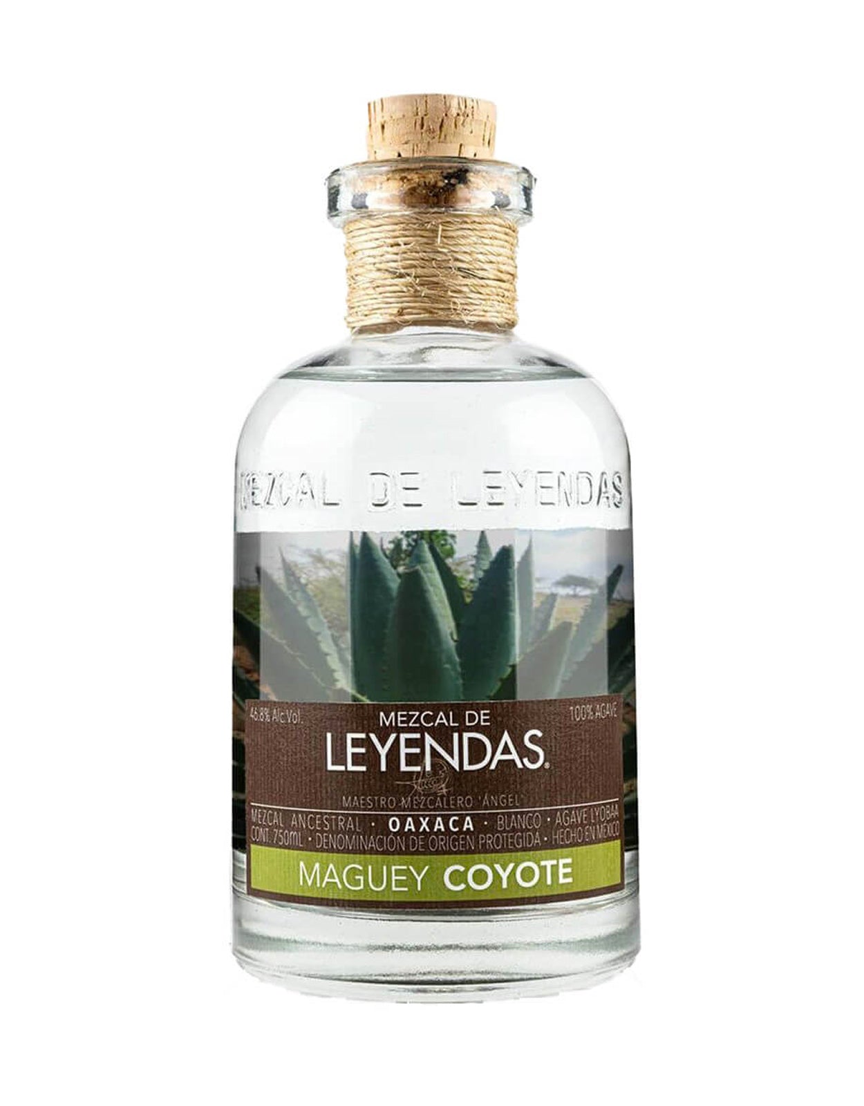 Mezcal De Leyendas Maguey Coyote