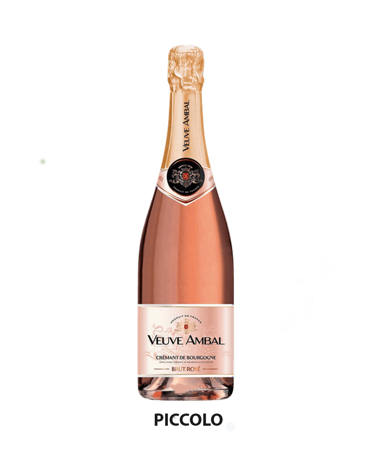 Veuve Ambal Cremant de Bourgogne Brut Rose 200 ml - 24 Bottles