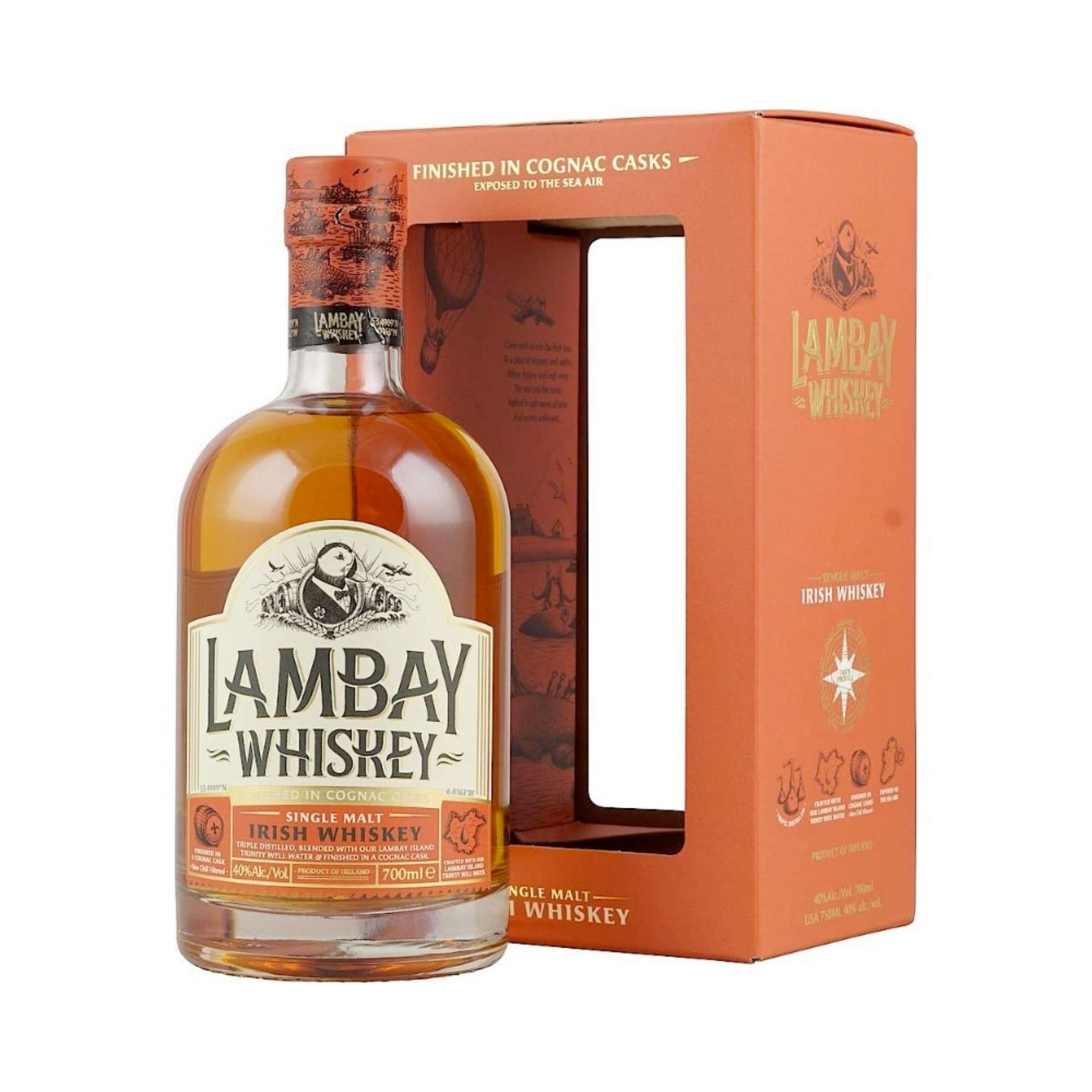 Lambay Single Malt Irish Whiskey