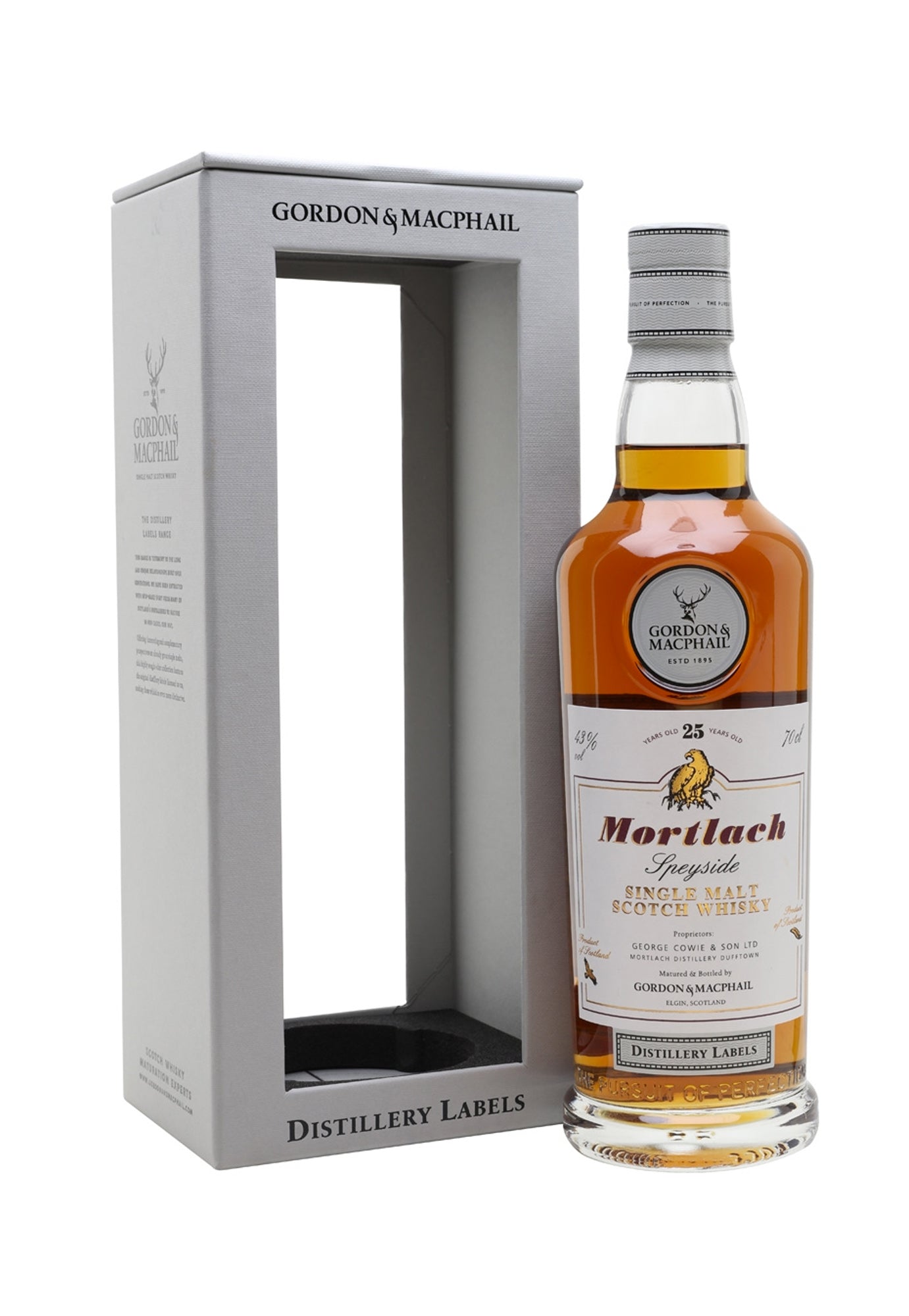 Gordon & MacPhail Mortlach Single Malt 25 Year Old 'Distillery Labels'