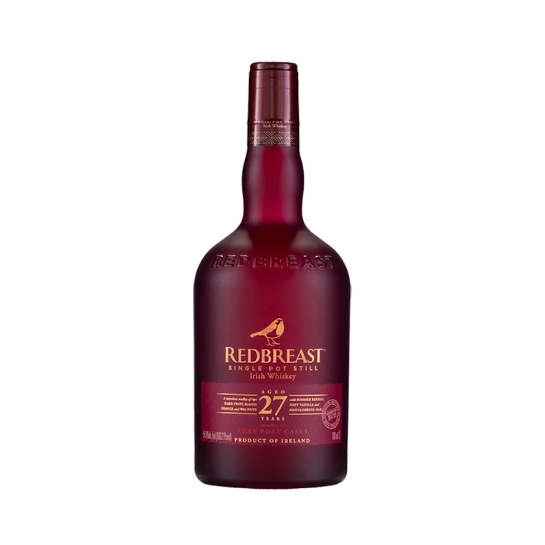Redbreast Ruby Port Casks 27 Year Old Single Pot Still Irish Whiskey