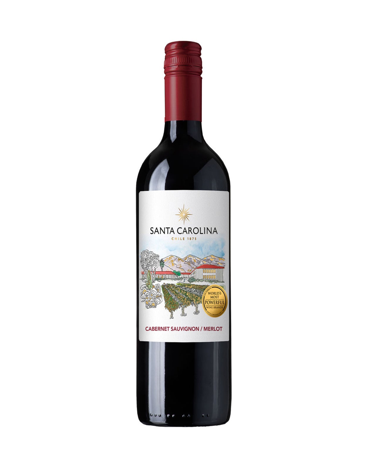 Santa Carolina Cabernet Sauvignon-Merlot - 12 Bottles