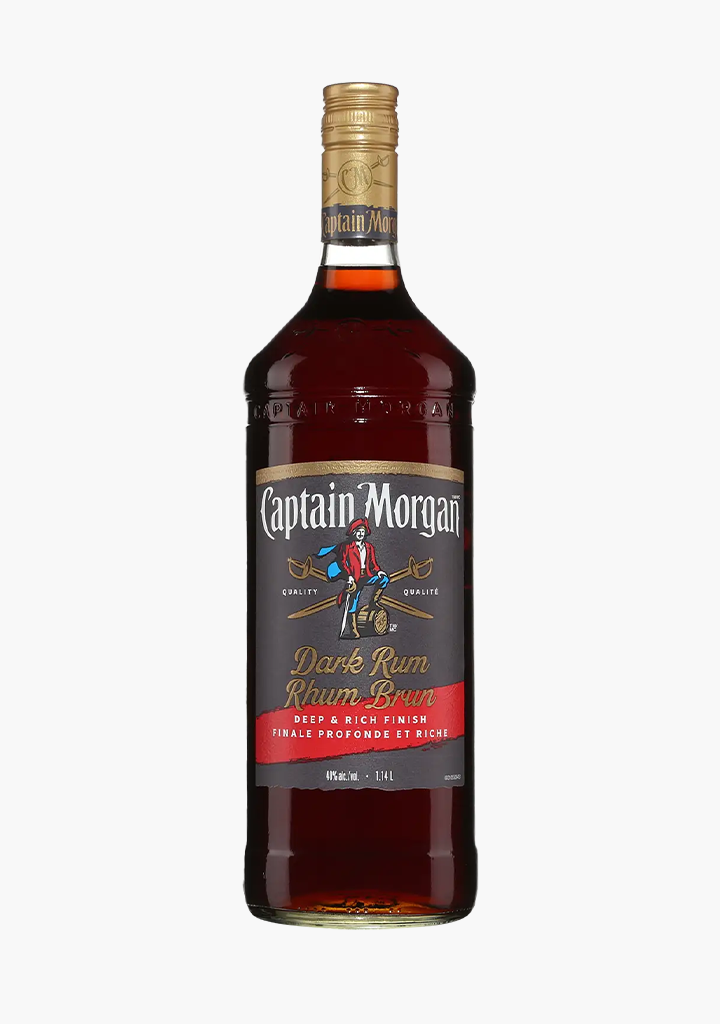 Captain Morgan Dark Rum - 1.14 Litre Bottle