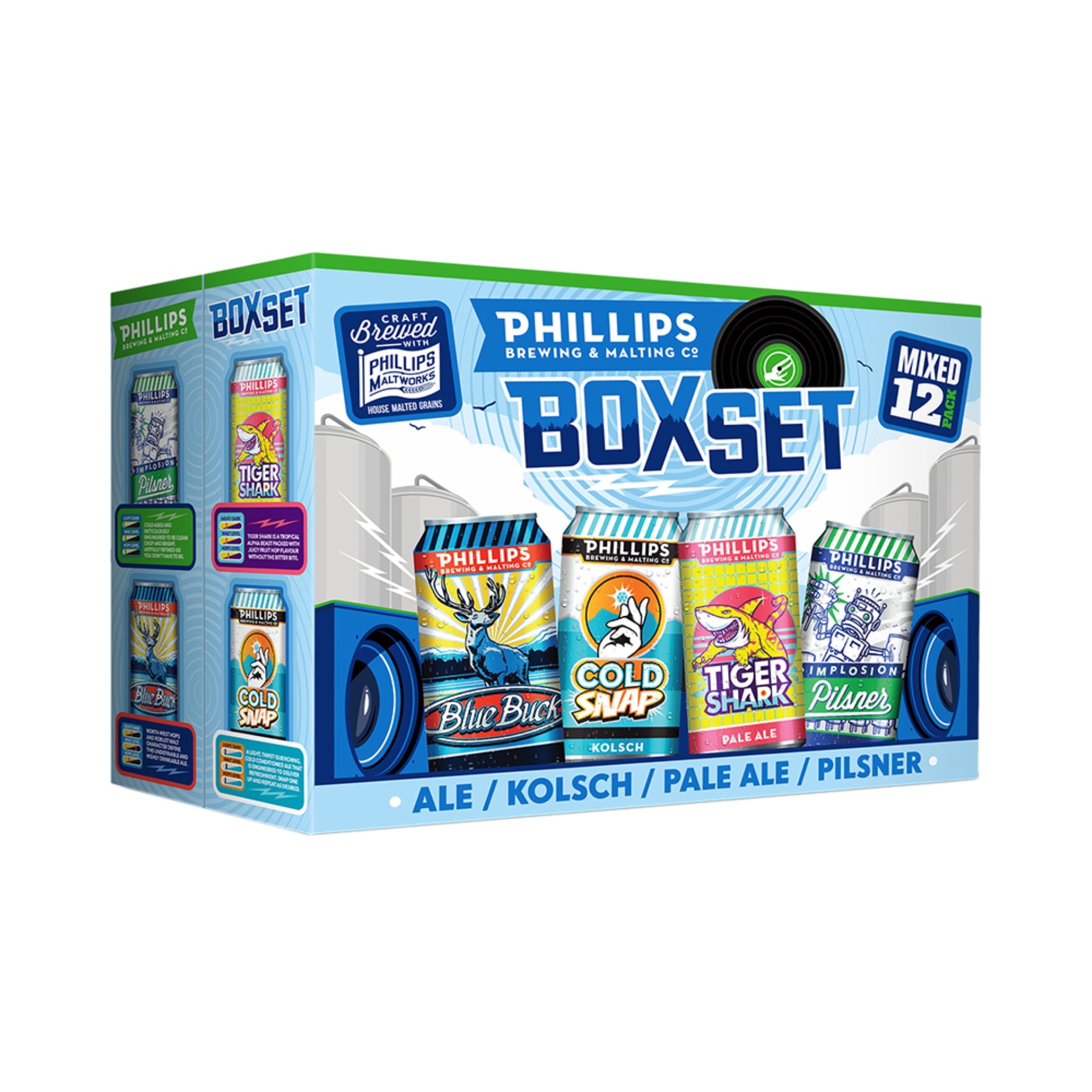 Phillips Box Set 355 ml - 12 Cans