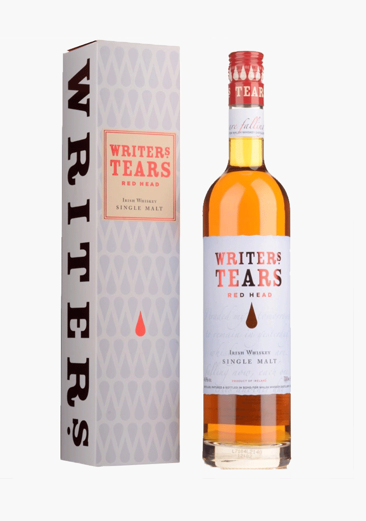 Writers Tears 'Red Head' Single Malt Irish Whisky