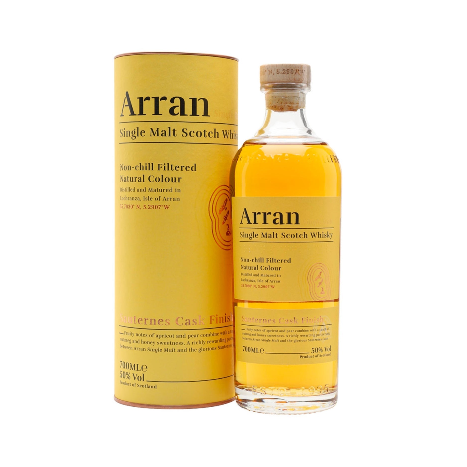 Arran Sauternes Cask Single Malt Scotch Whisky