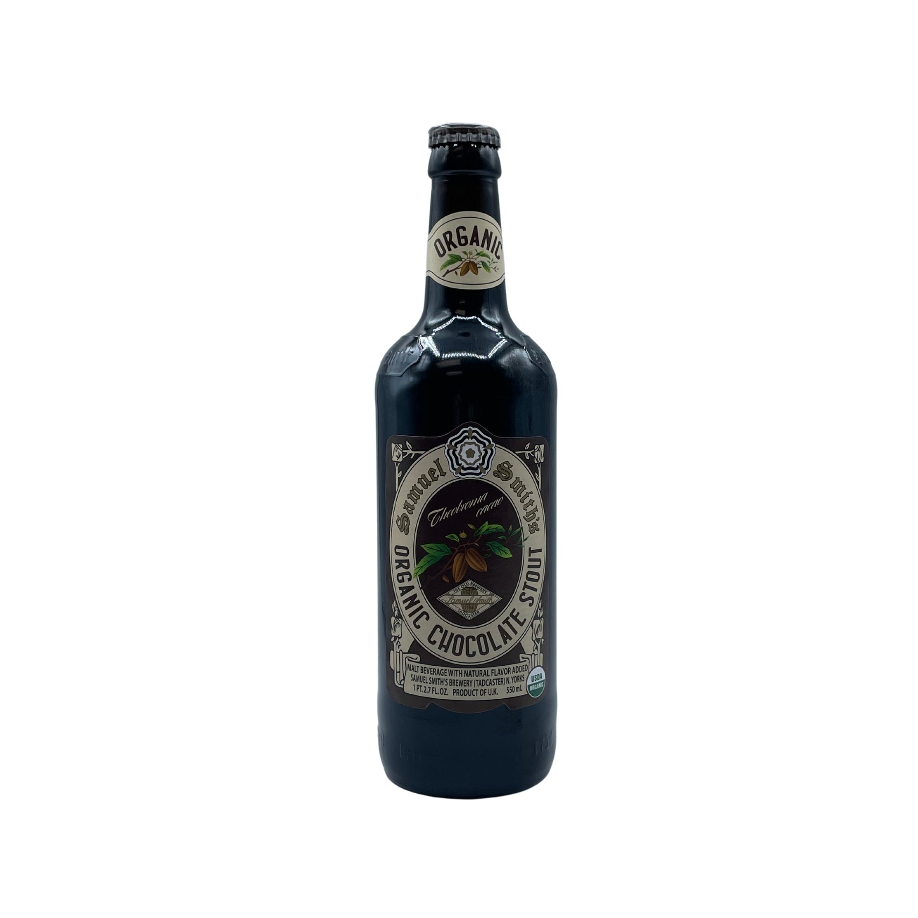 Samuel Smith Organic Chocolate Stout 550 ml - Single Bottle