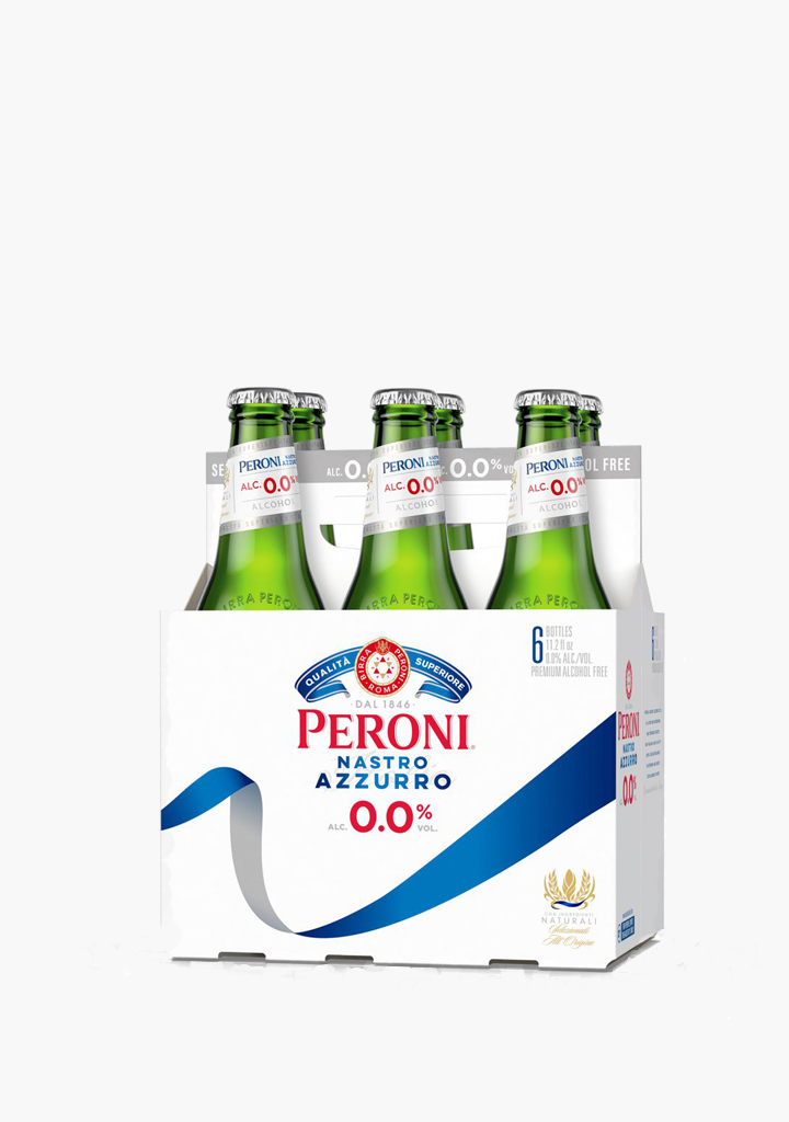 Peroni Nastro Azzurro 0.0% 6 x 330ML