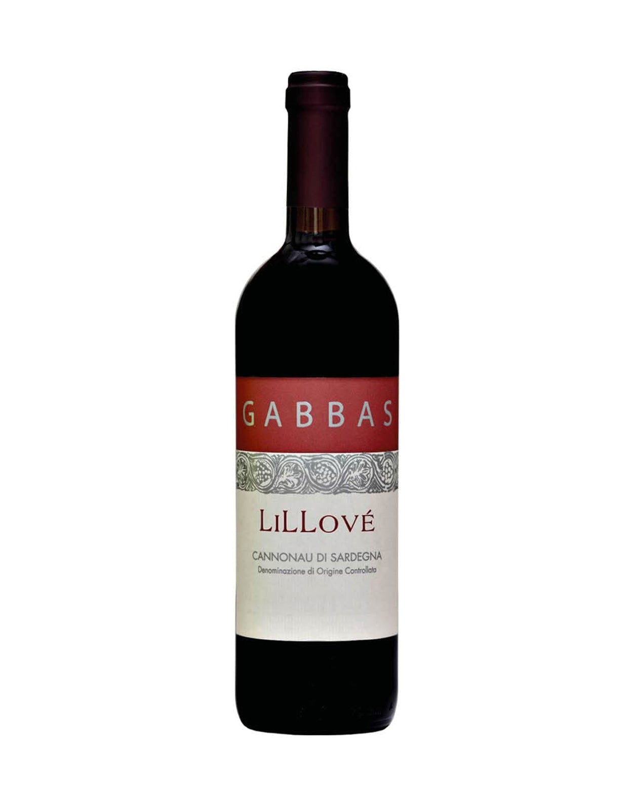 Gabbas Lillove Cannonau di Sardegna 2020