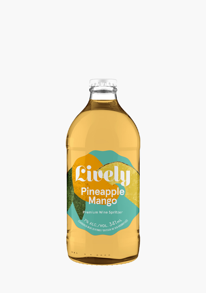 Lively Pineapple Mango - 341ml Bottle