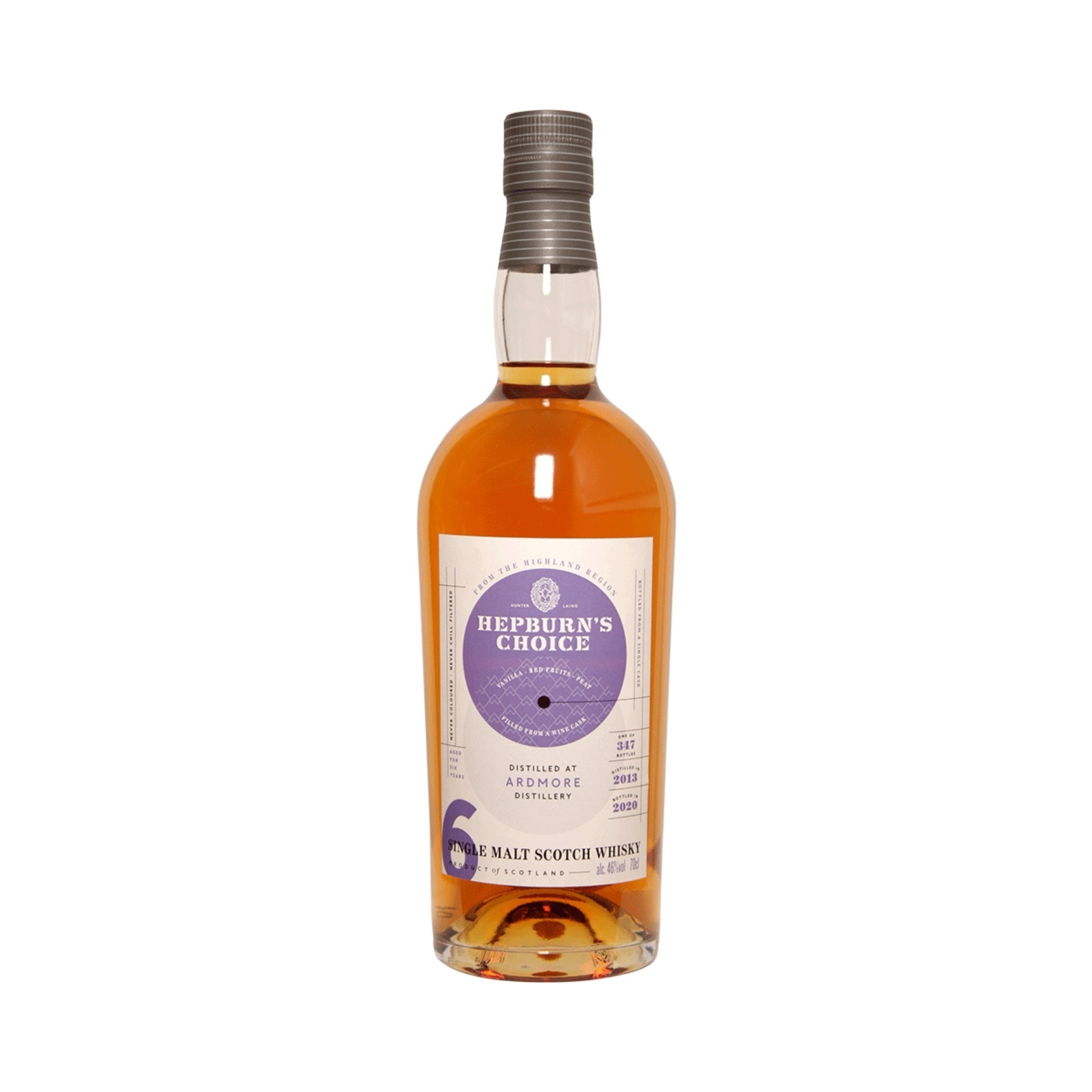 Hunter Laing Hepburn'S Choice Ardmore 6 Year Old Single Malt Scotch Whisky (case of 6)