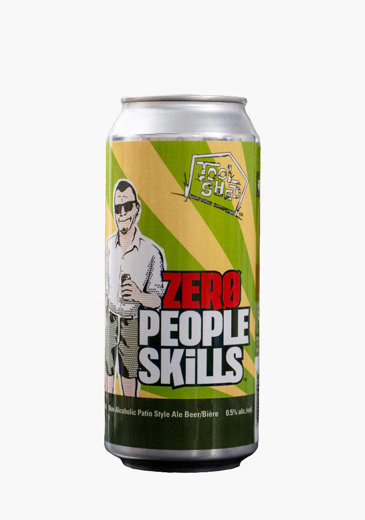 Tool Shed 'Zero People Skills' Non-Alcoholic Ale - 4x473ML