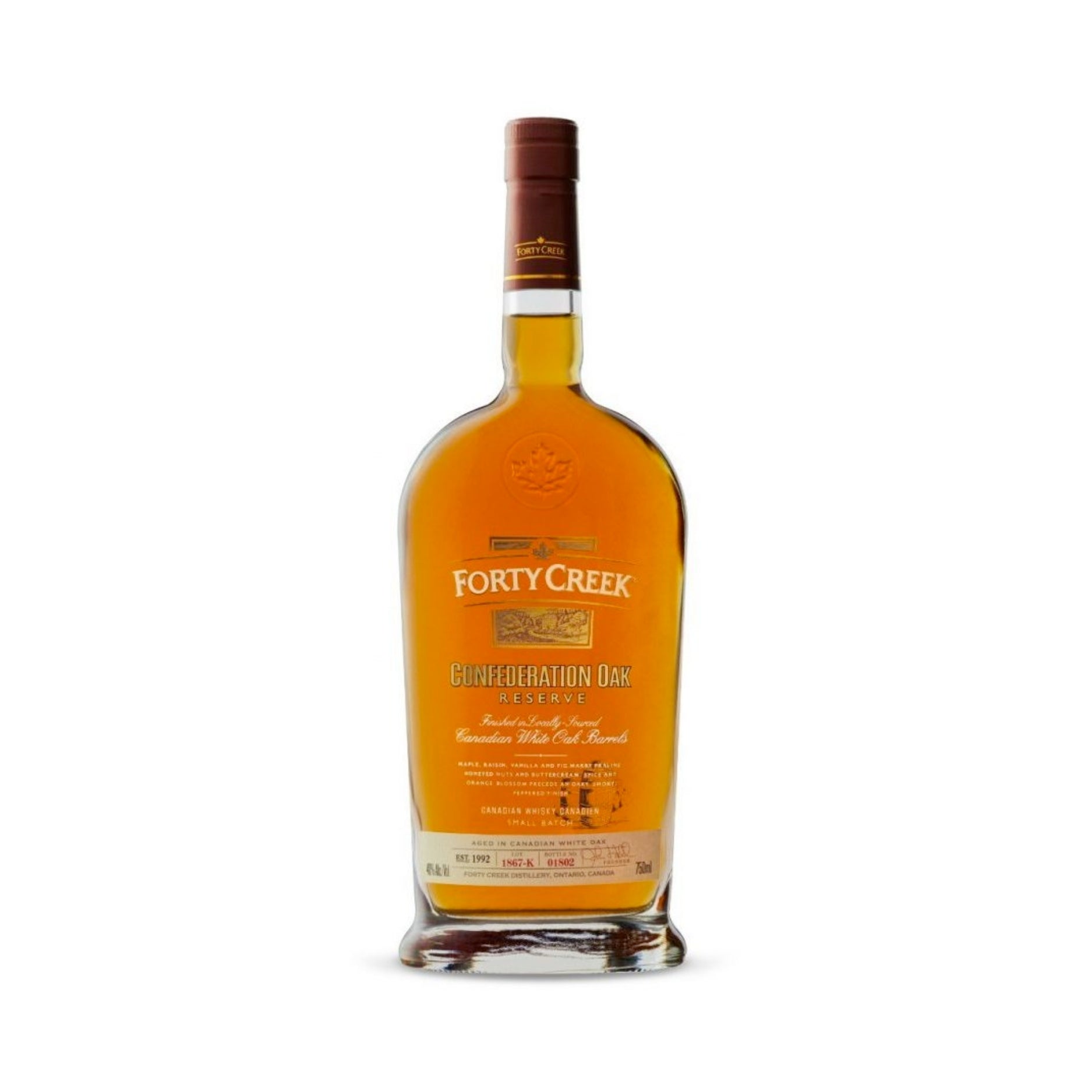 Forty Creek 'Confederation Oak' Reserve Canadian Whisky