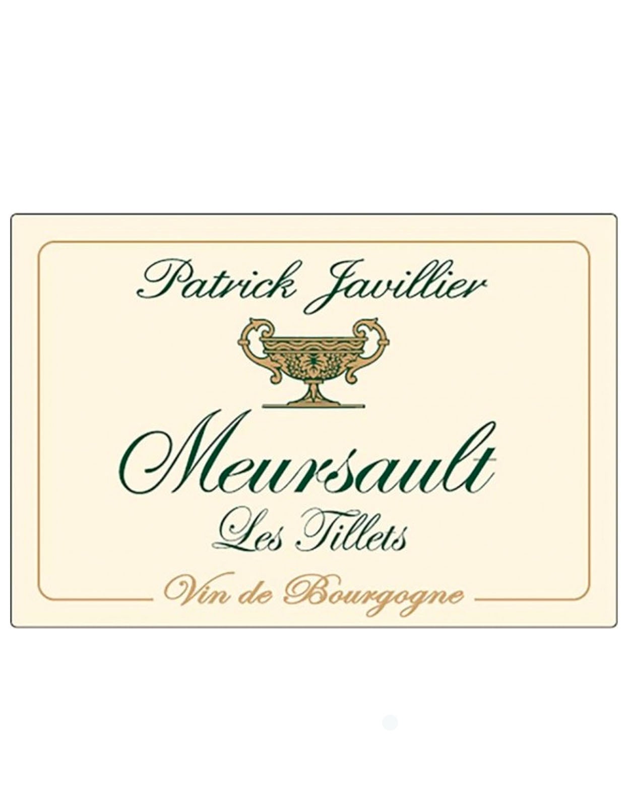 Domaine Patrick Javillier Meursault 'Les Tillets' 2022