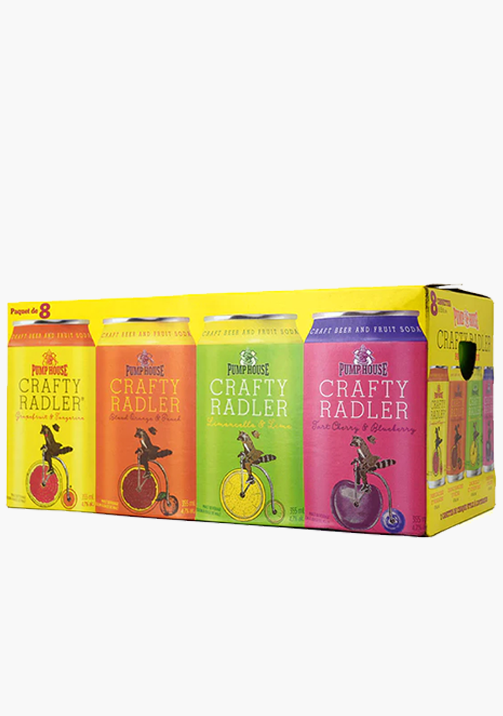 Pump House Crafty Radler Variety Pack - 8x355ML