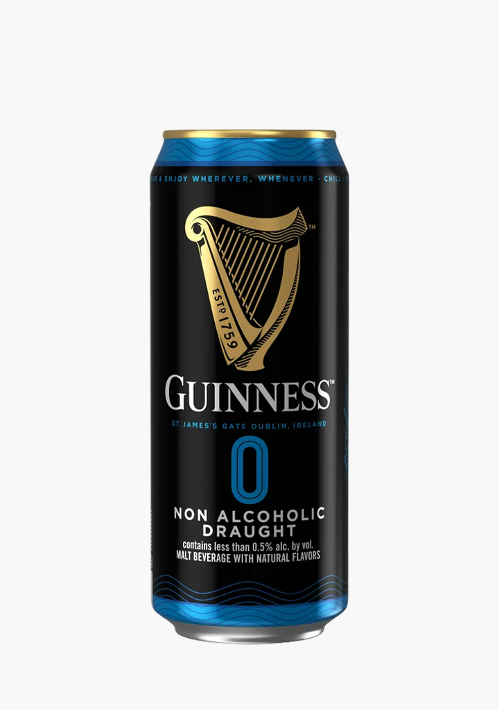 Guinness Zero (Non Alcoholic) 440 ml - 24 Cans
