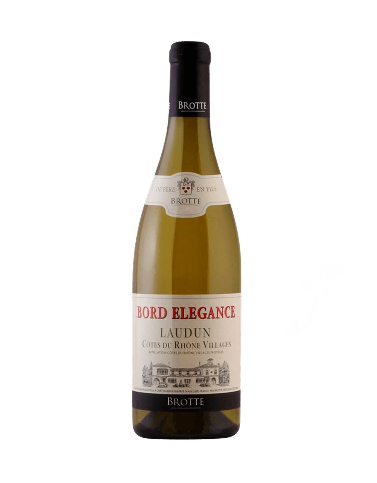 Brotte Bord Elegance Cotes Du Rhone Laudun 2018