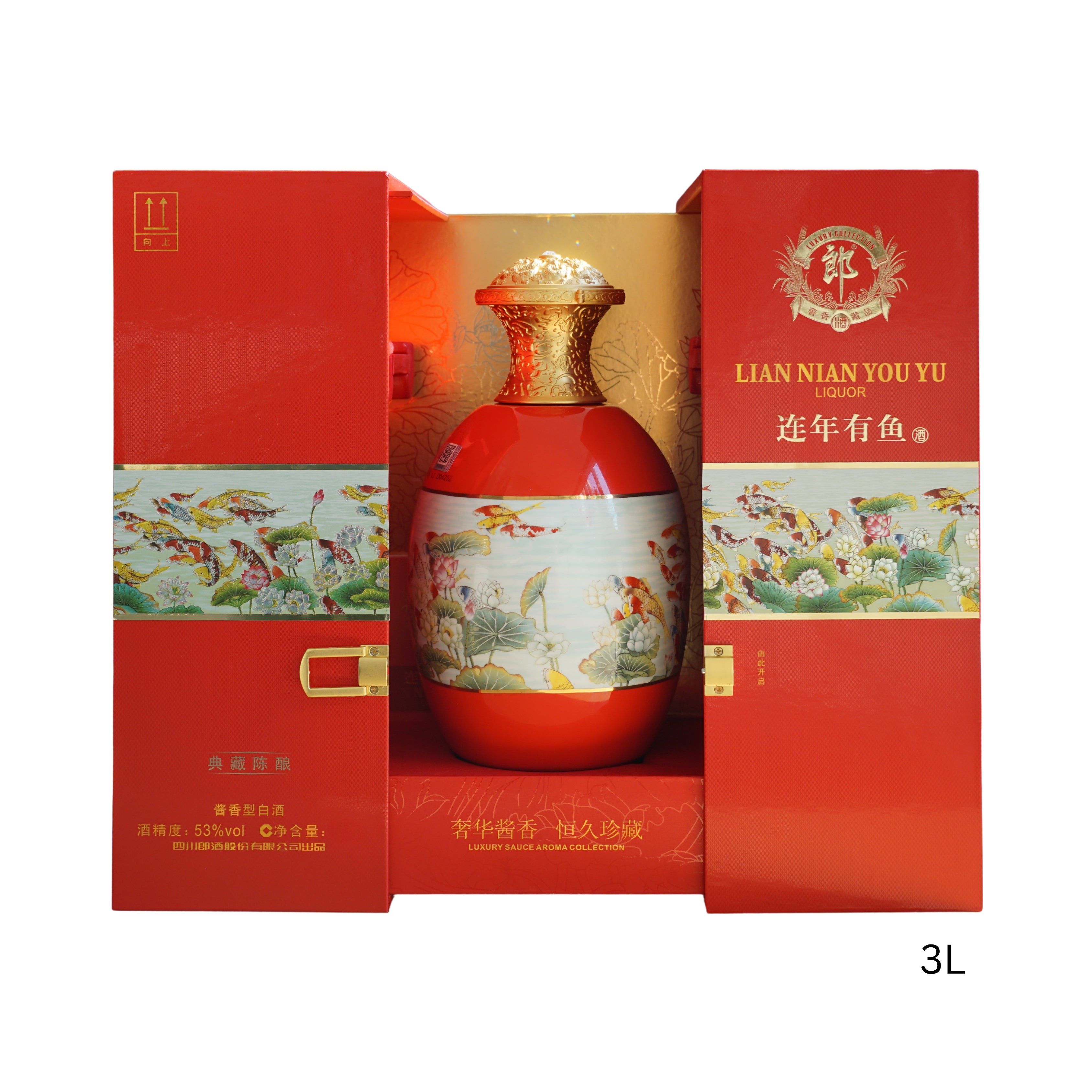 LANGJIU LIAN NIAN YOU YU LIQUOR 3L