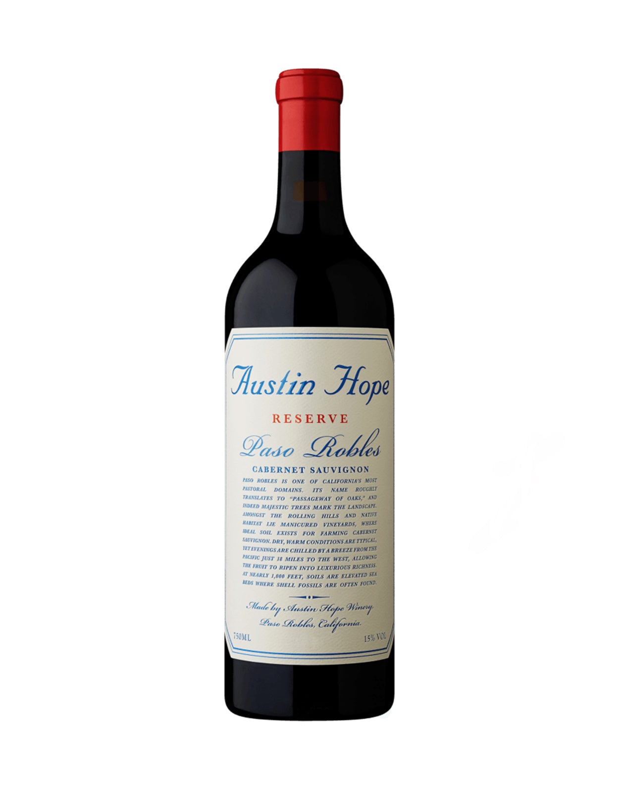 Austin Hope Cabernet Sauvignon Reserve 2021