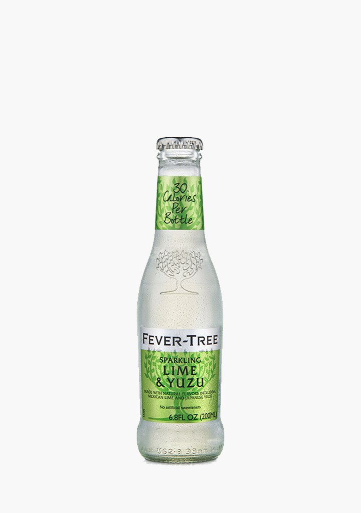 Fever Tree Sparkling Lime & Yuzu - 4 X 200ML