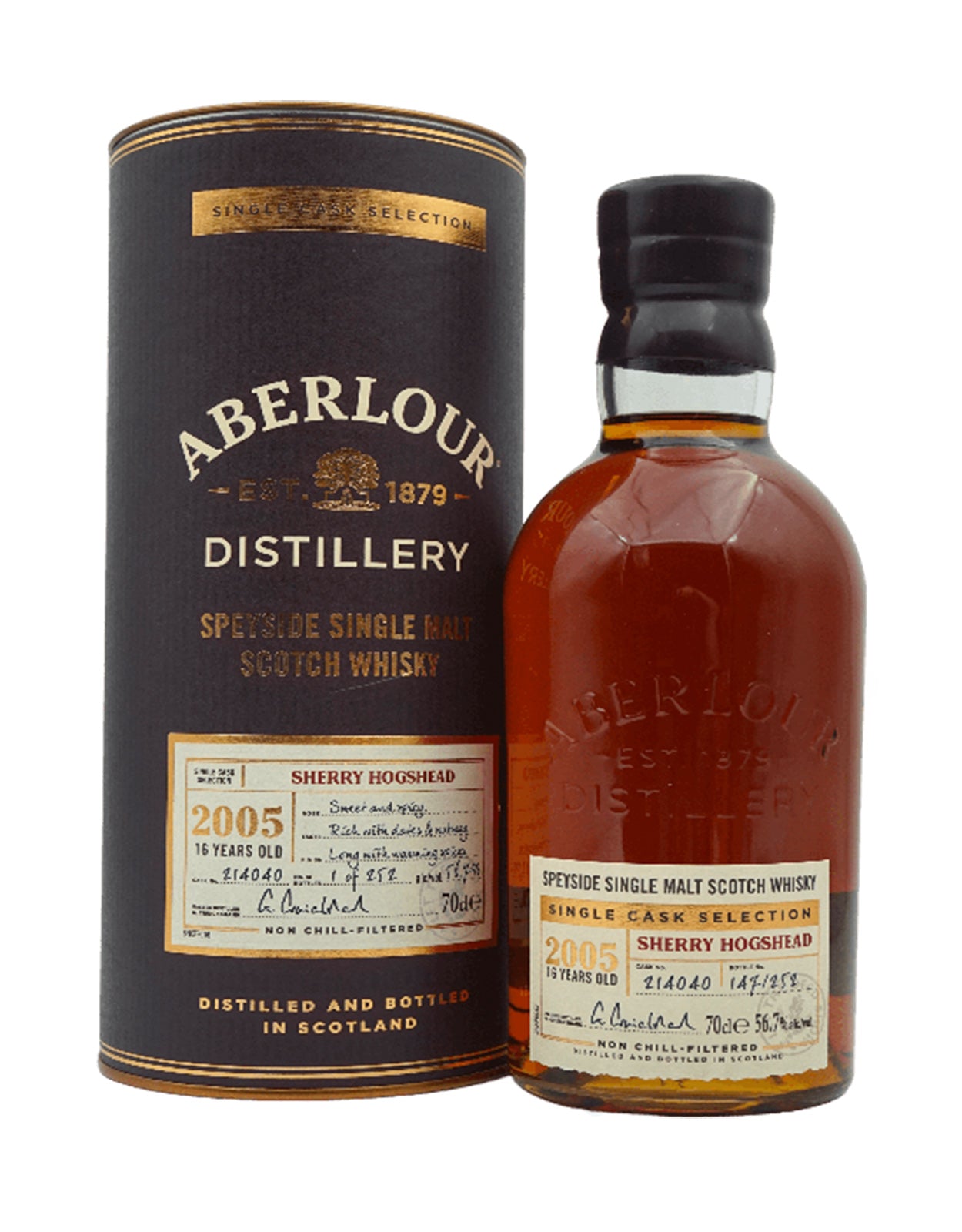 Aberlour 16 Year Old (Single Cask Selection 2005 Sherry Hogshead)