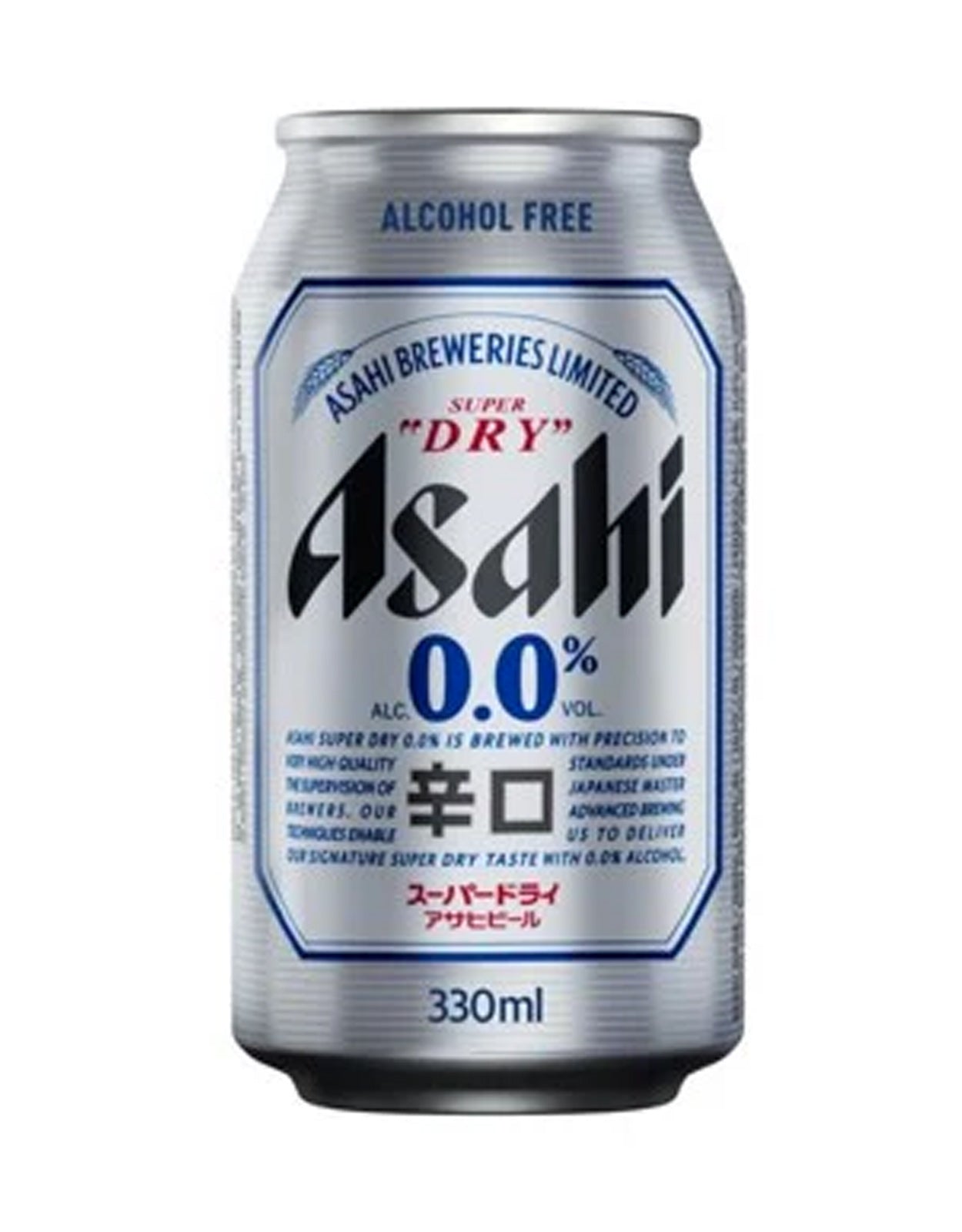 Asahi Super Dry 0.0% 330 ml - 6 Cans