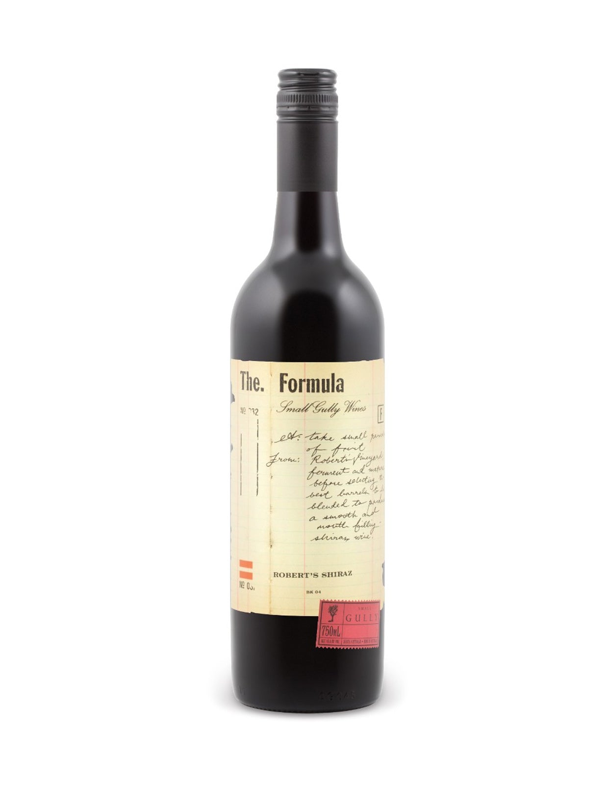Small Gully Robert's Shiraz The Formula 2019