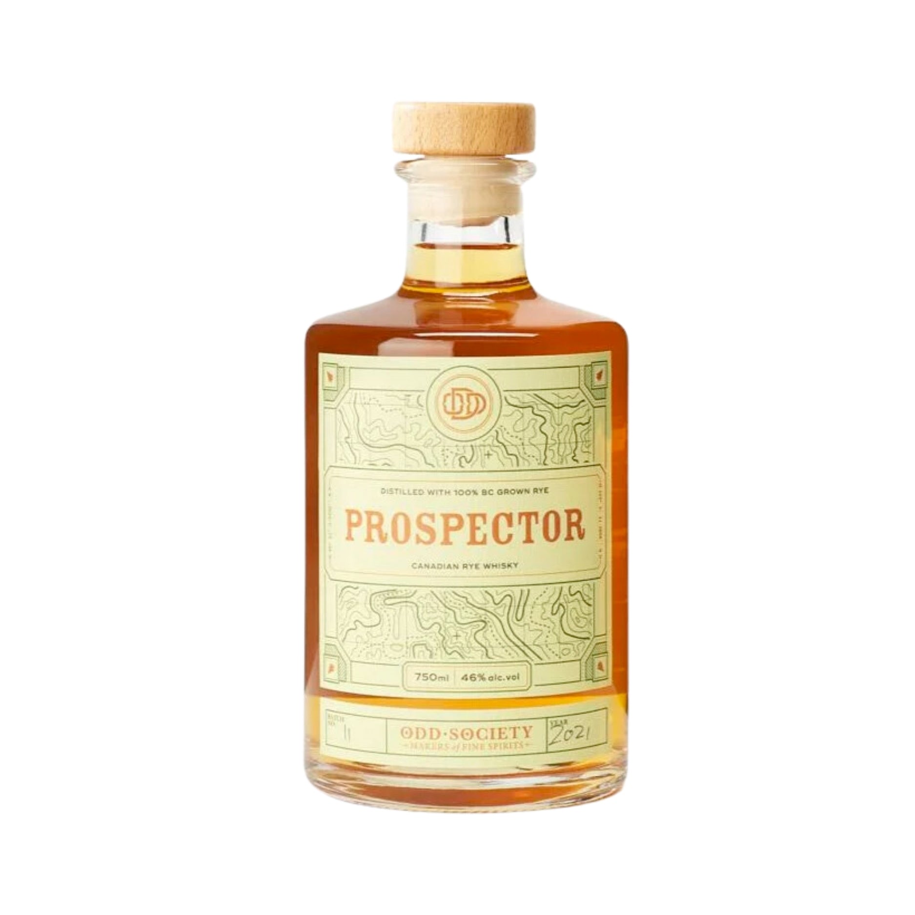 Odd Society Prospector Rye Whisky