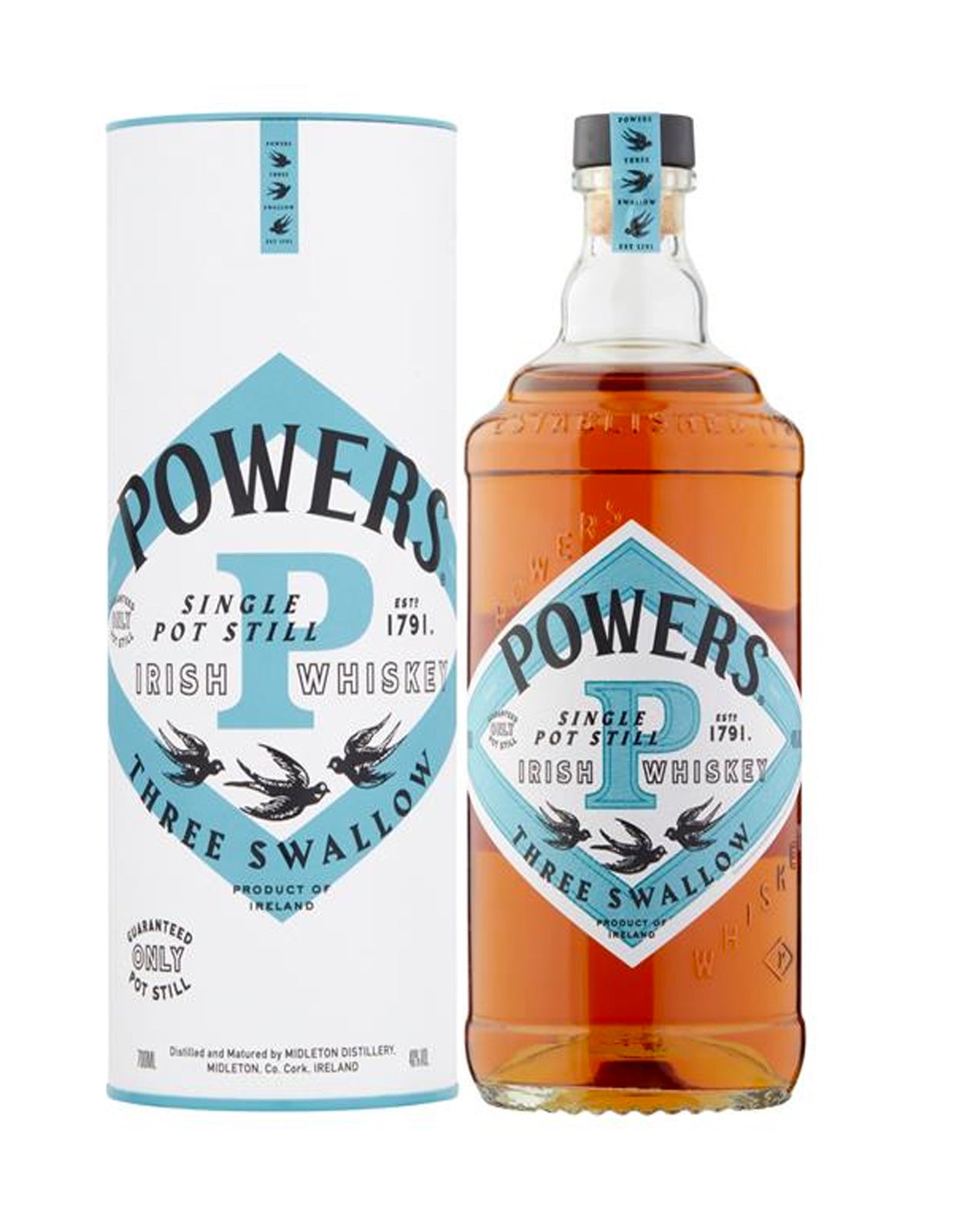 Powers Single Pot Three Swallows